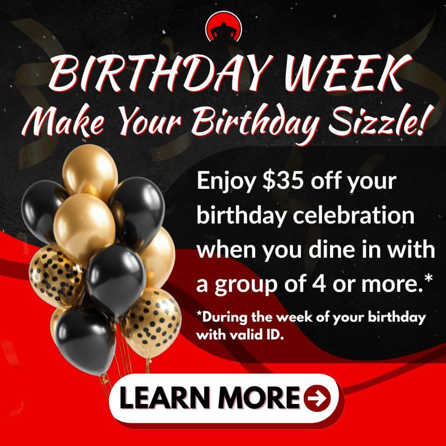 Birthday Week Celebration